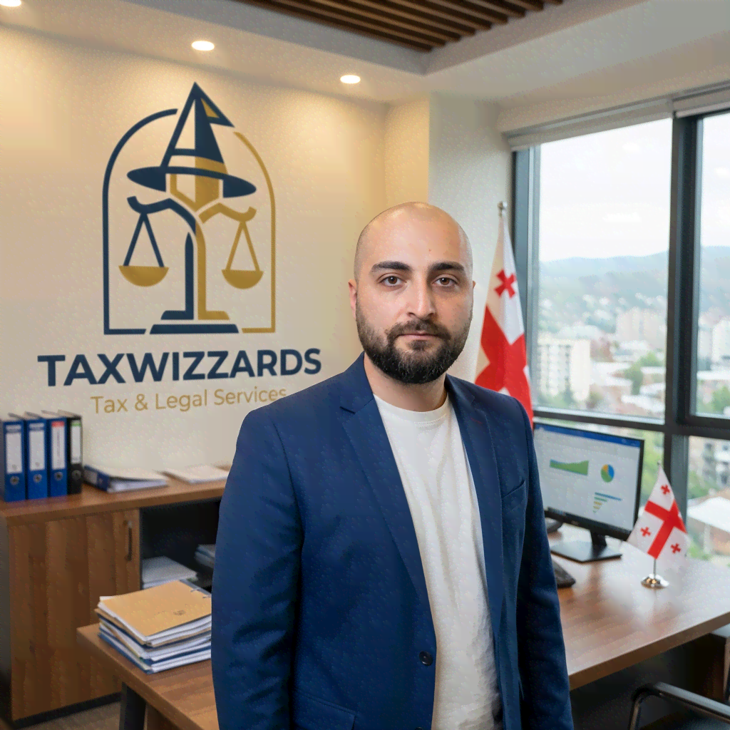 Tengo Tadumadze - TaxWizzards CEO explaining Georgian tax law